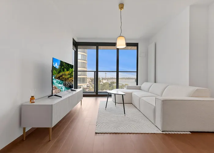 Eurovea Tower 3 River View شقة براتسيلافا