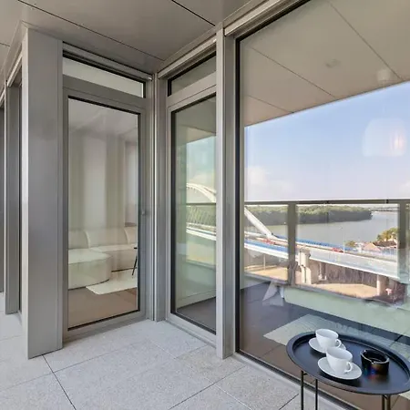 شقة Eurovea Tower 3 River View براتسيلافا